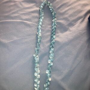 Vintage Blue Shell Necklace